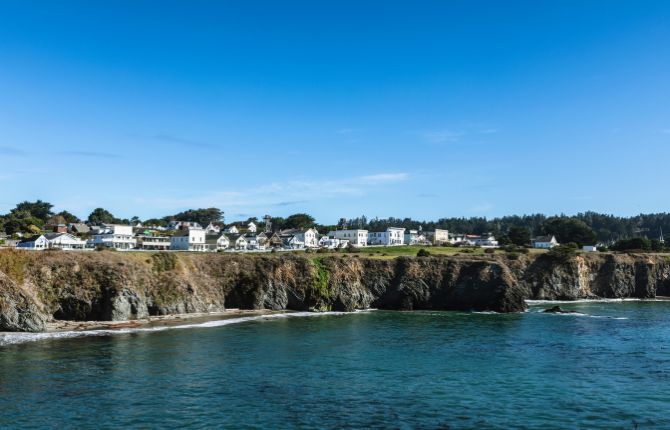 The Most Peaceful City In Northern California mendocino