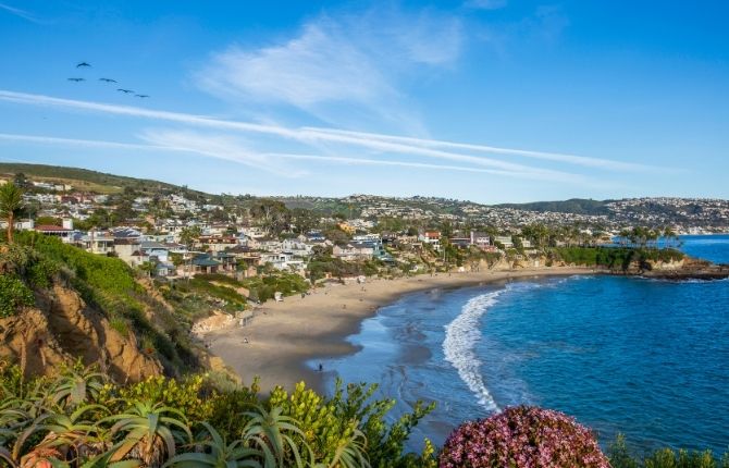 resort cities in southern california Laguna Beach