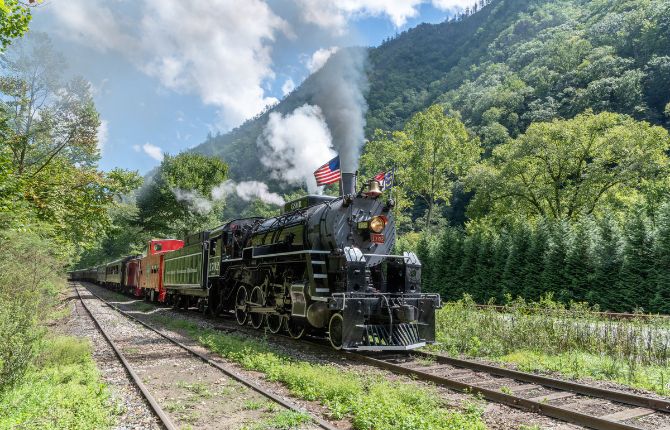 Great Smoky Mountains Railroad — Bryson City